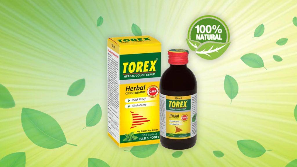 Torex cough syrup for dry cough